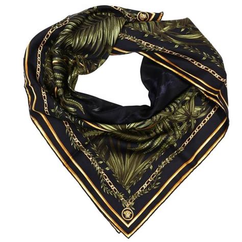 green versace scarf|Versace scarf for sale.